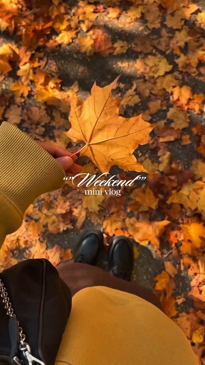 Mini vlog de fim de semana