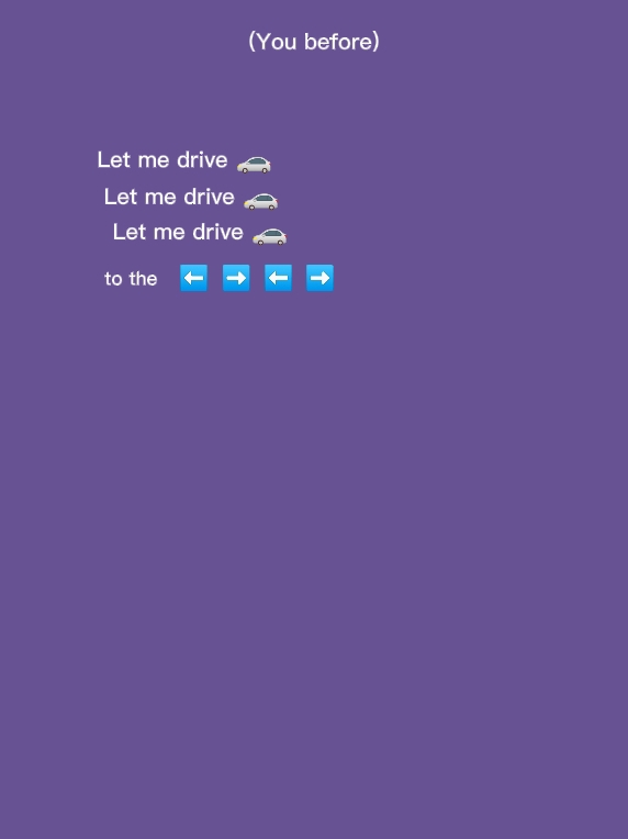 Let me drive   
