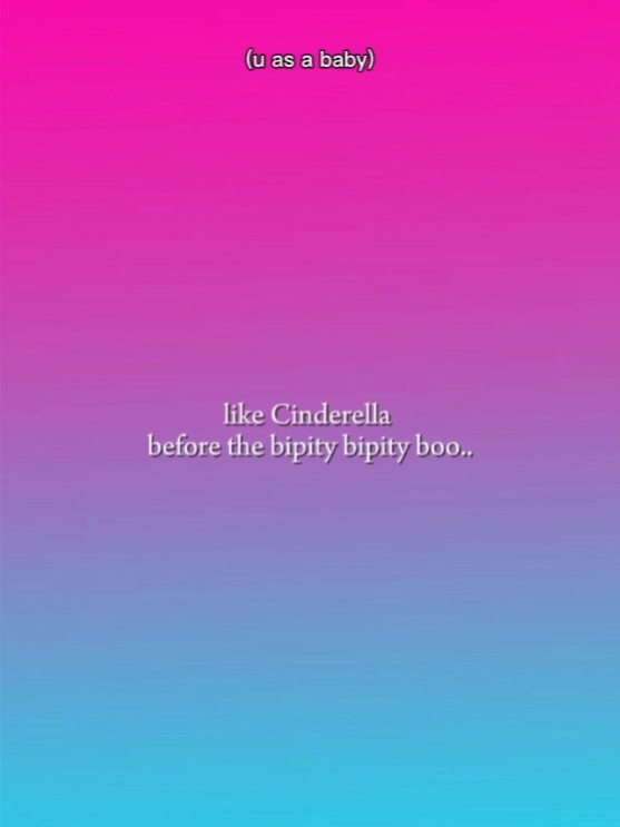 Comme Cendrillon 