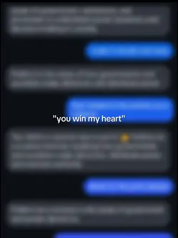 You win my heart