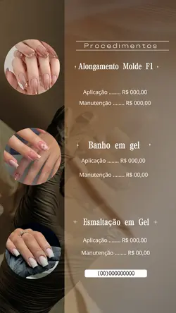 Tabela de valores