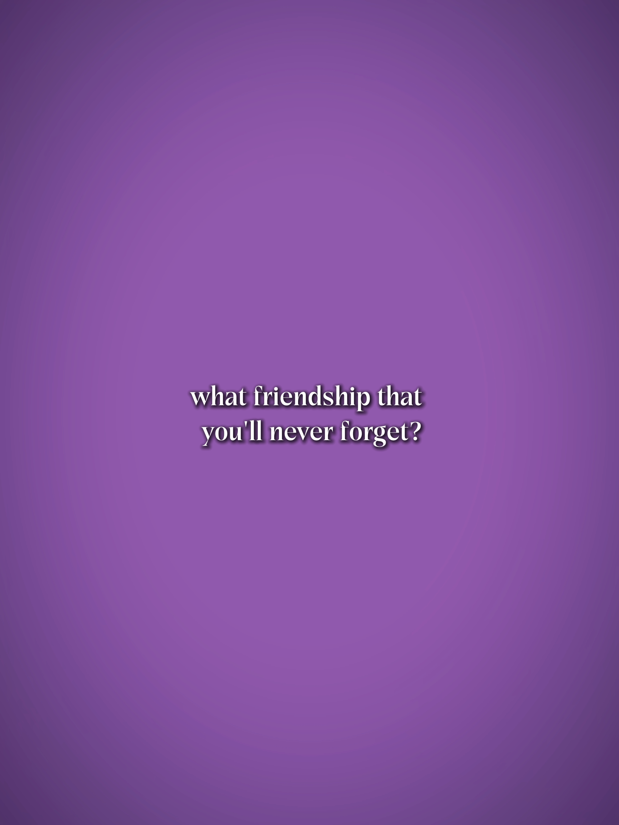 friendship 