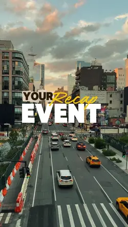 your event recap 