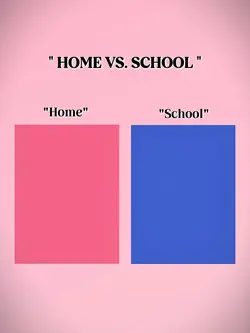 home vs. school