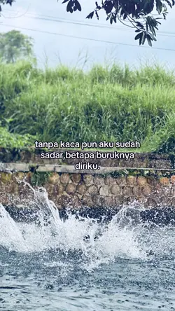 tanpa kaca akupun