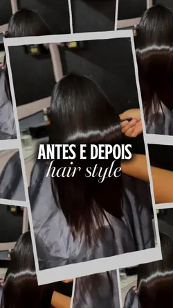 ANTES E DEPOIS HAIR