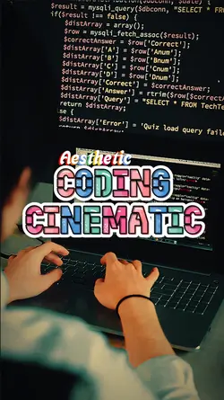 Coding Cinematic