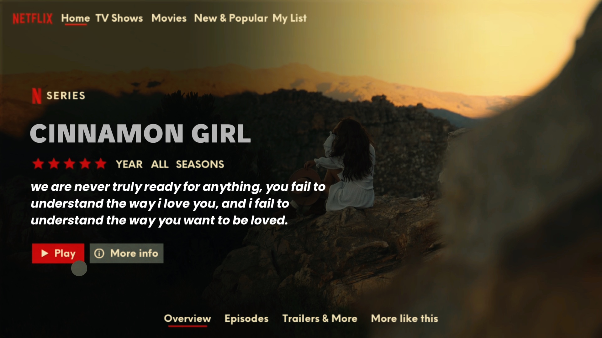 CINNAMON GIRL 