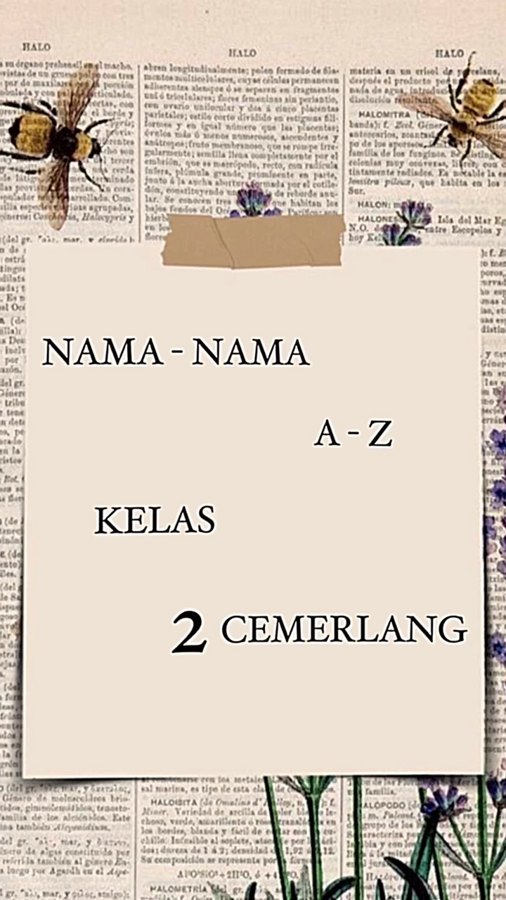 tulisan nama tulis 