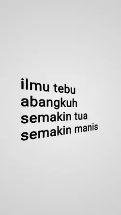 ilmu tebu abangkuh