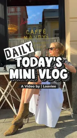 today's mini vlog