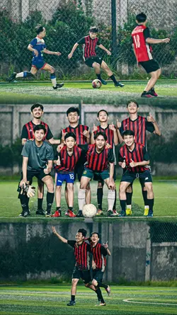 3 foto bola football