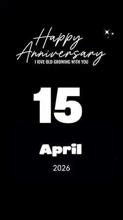 happy anniversary