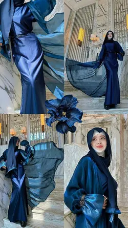 Lacivert renk şablon