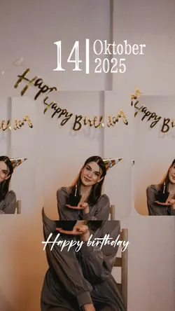 Birthday 14 Oktober 
