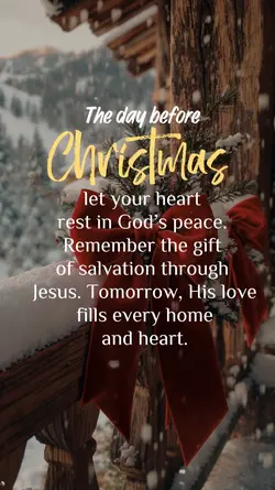 Day before Christmas