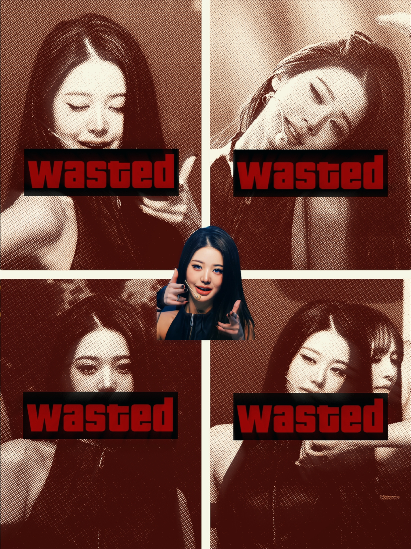 montagem x wasted