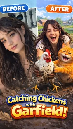Catching chickens