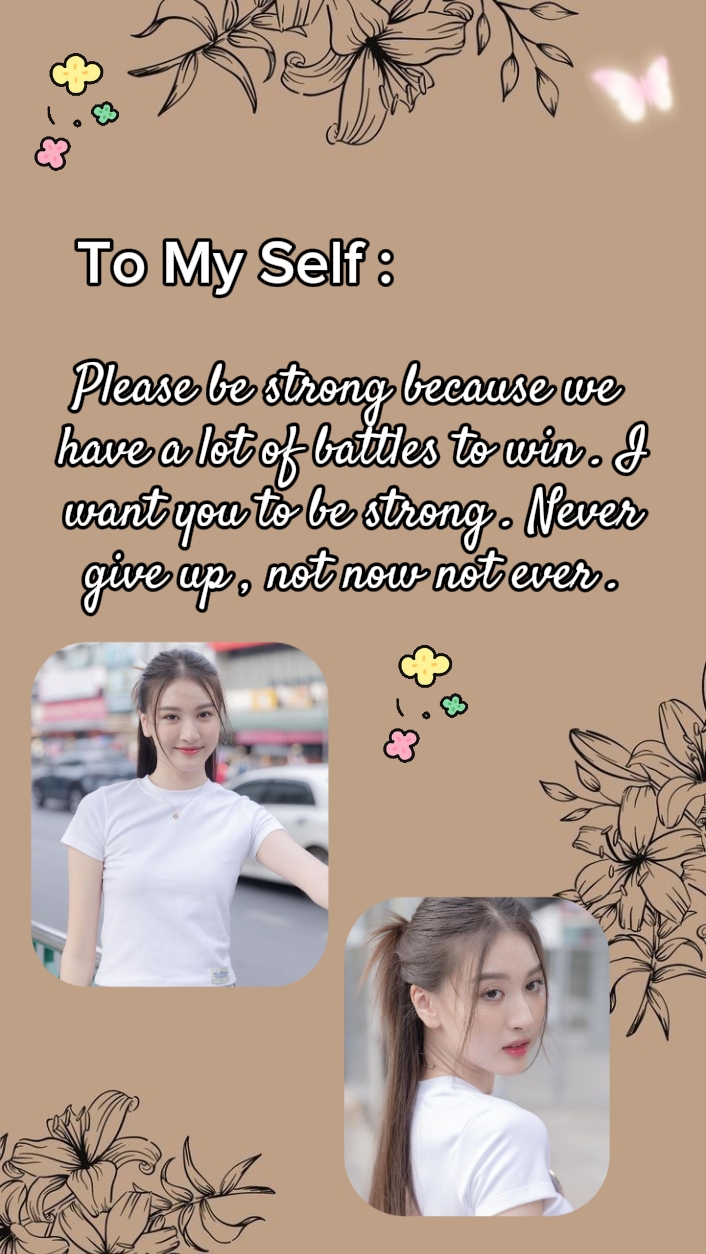 Be strong self