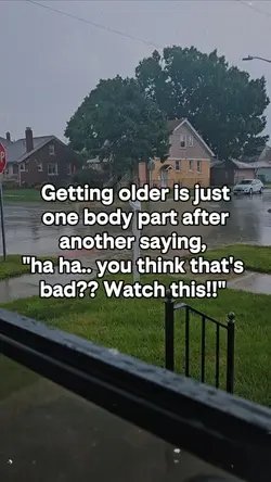 Getting older is jus