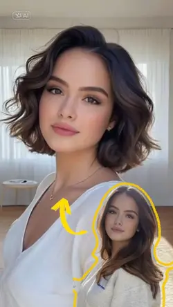 short curly hair
