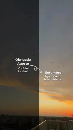 Obrigada Agosto 