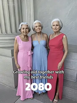 Old Age With Friends