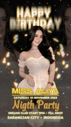 FLYER HBD EVENT