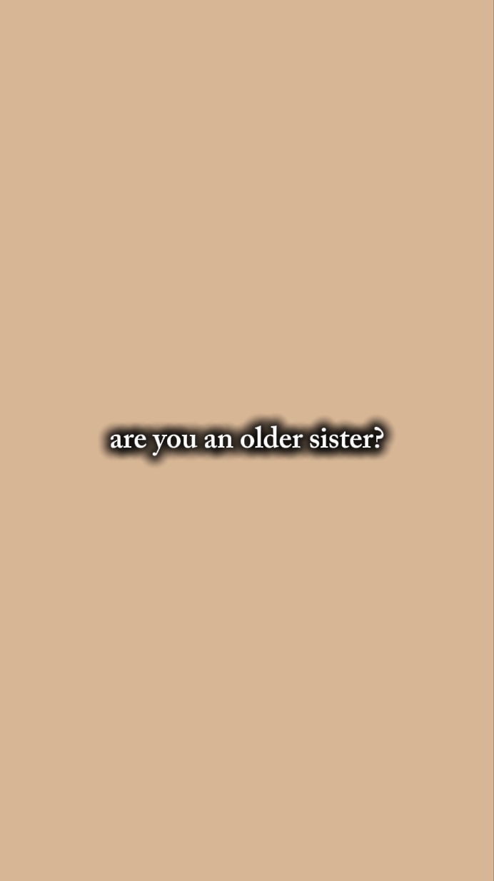 Ältere Schwester 