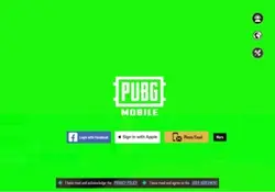 PubgM login screen