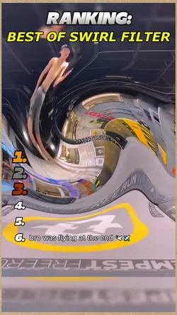 Swirl filter