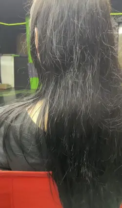 Before & after hair