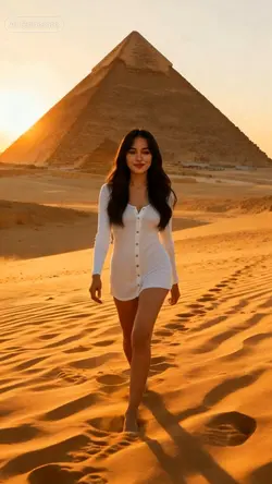 AI Giza Pyramids