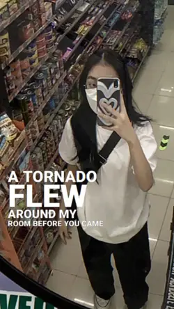 a tornado flew
