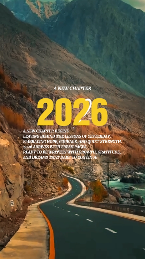A New Chapter 2026