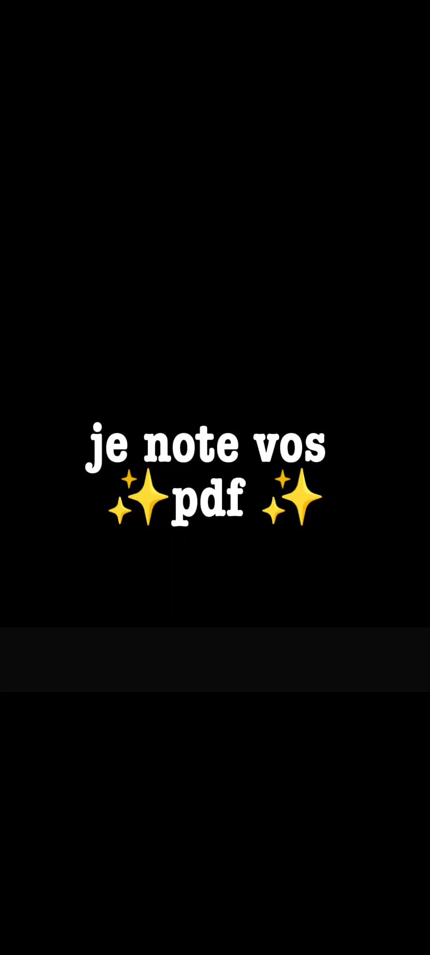 je note vos pdf!