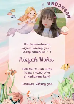 Undangan Ultah