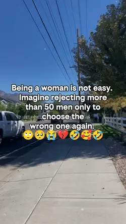 Being a woman is not