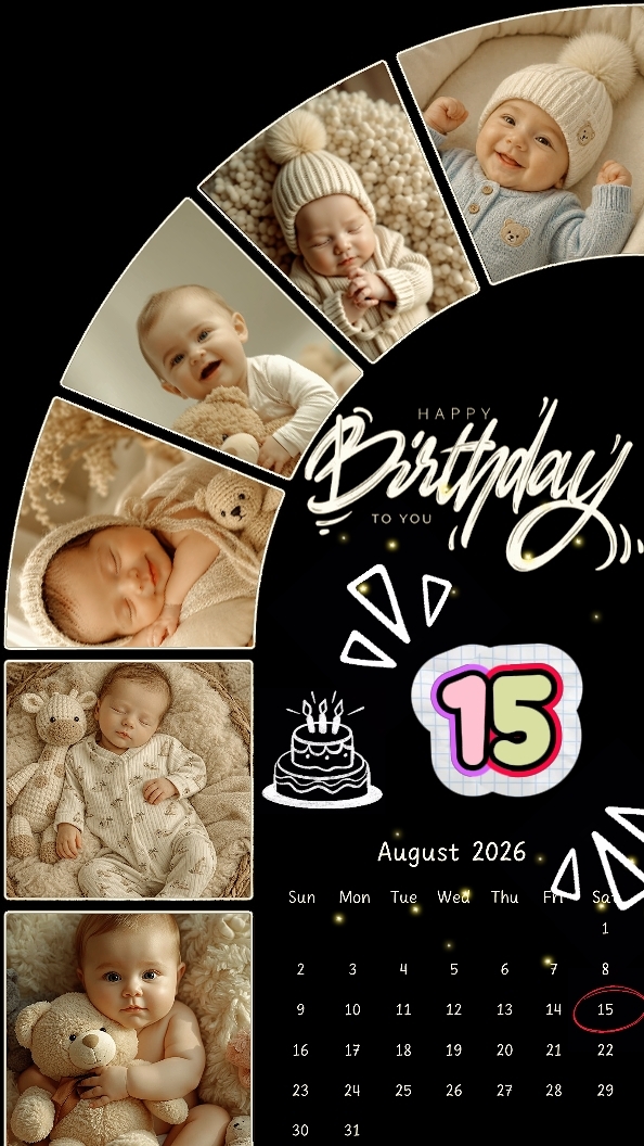 HBD 15 AUGUST 