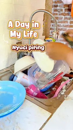 Vlog nyuci piring 