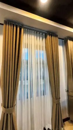 Curtain installation