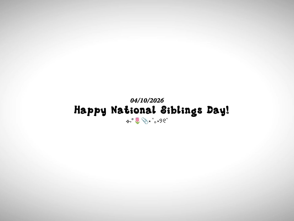 Hppynationalsiblings
