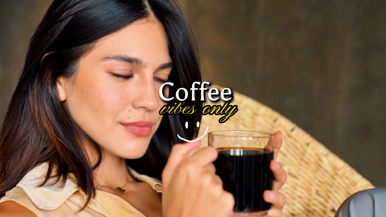 Coffee vibes only." 