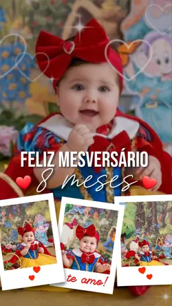 Mesversário 8 meses