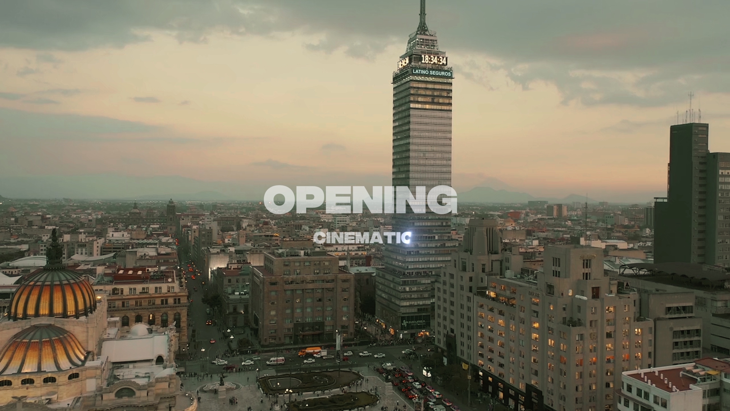Cinemática de apertura 