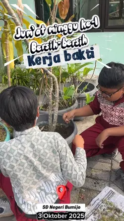 Bersih sekolah