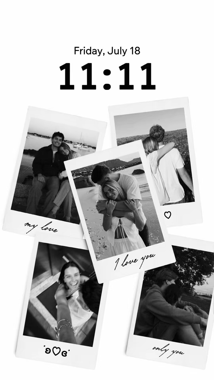 Polaroid-Tapete
