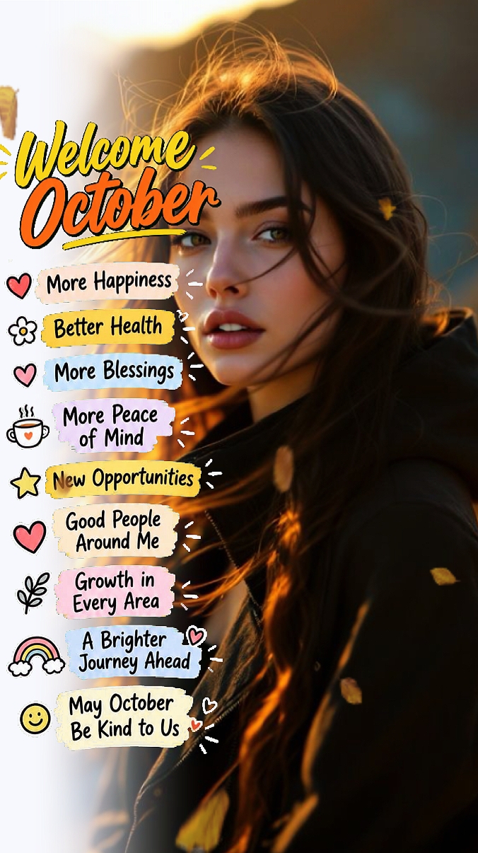 Bienvenue en octobre