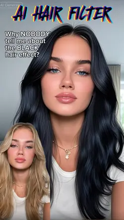AI BLACK HAIR FILTER
