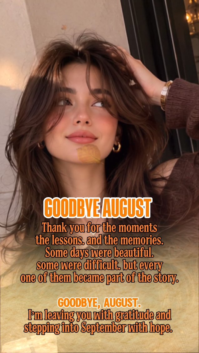 SELAMAT TINGGAL AGUSTUS